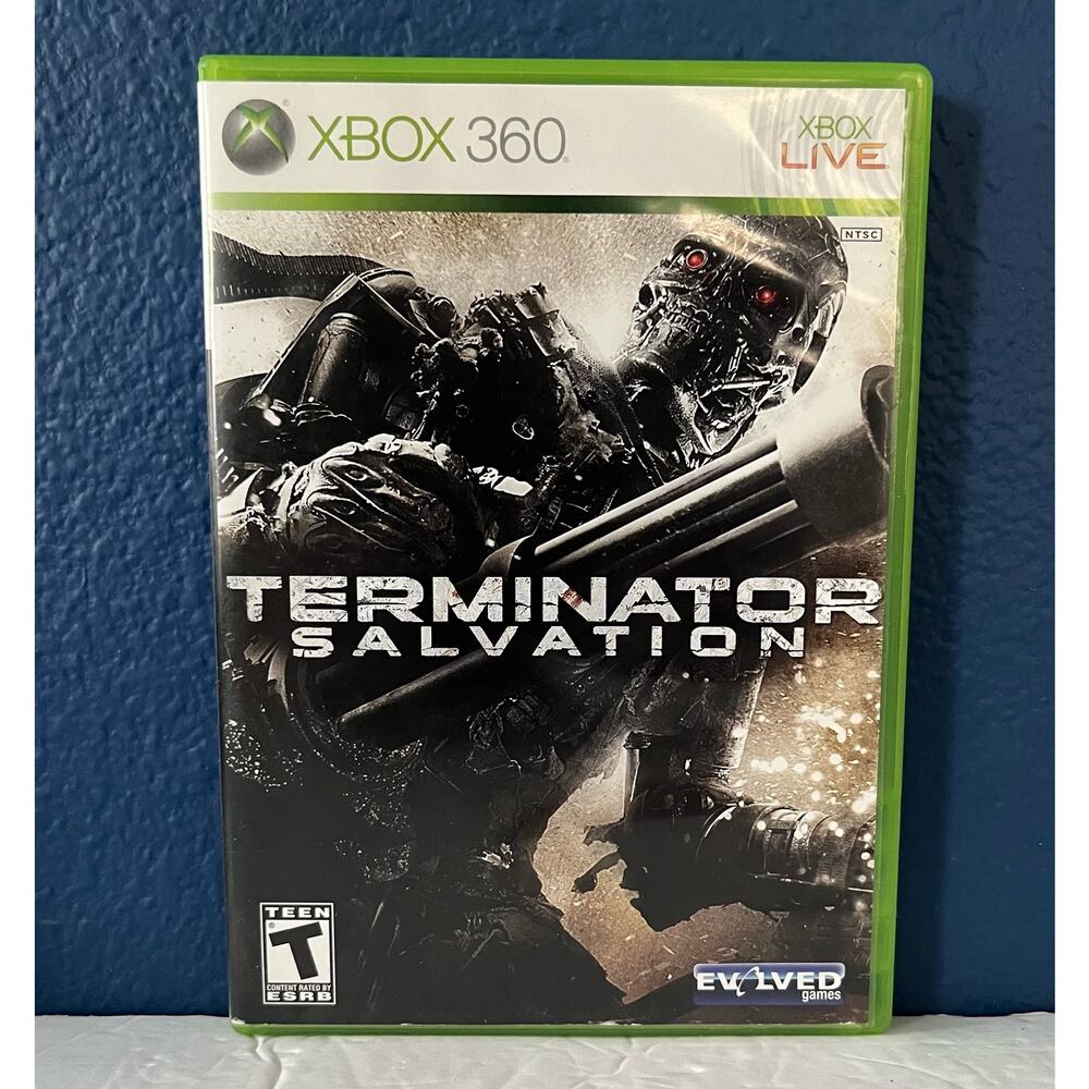 Terminator Salvation Game (Microsoft Xbox 360, 2009)